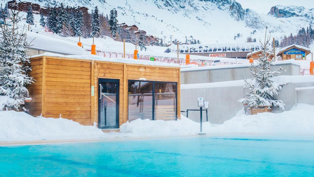 Plagne Bellecote - 5 Pers - Vue Pistes - Acces Piscine Chauffee Apartment La Plagne Exterior photo